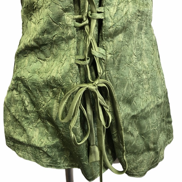 Ethnic Beaded Tunic Blouse Top Corset Back - Picture 9 of 9